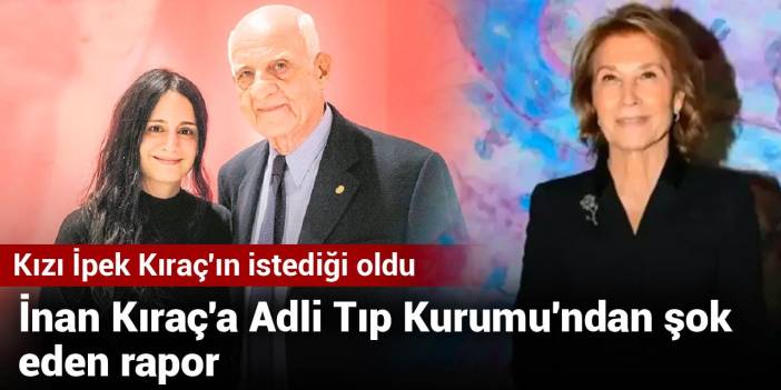 İnan Kıraç'a Adli Tıp Kurumu'ndan şok eden rapor: Kızı İpek Kıraç'ın istediği oldu