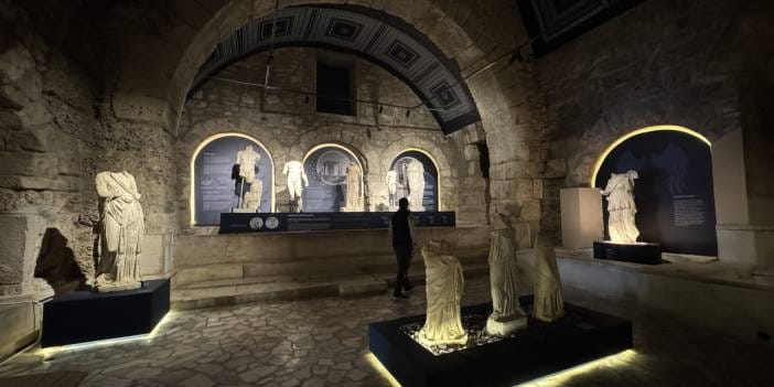 Yenilenen Side Müzesi ziyaretçilerini büyülüyor: Bazı eserler ilk kez sergileniyor