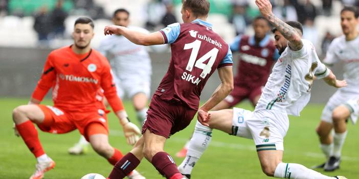 Trabzonspor2 dakika daha dayanamadı