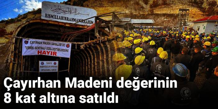 Son dakika | Çayırhan Madeni satıldı