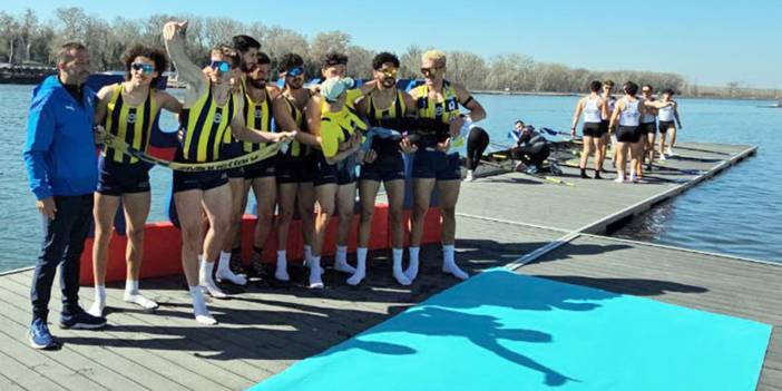 Fenerbahçe kürekte şampiyon oldu