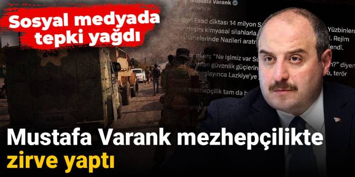 Mustafa Varank mezhepçilikte zirve yaptı: Sosyal medyada tepki yağdı