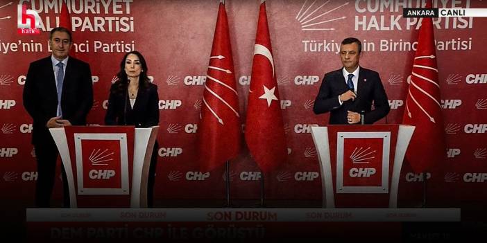 Özgür Özel CHP'nin İmralı Süreci'nin neresinde olduğunu açıkladı