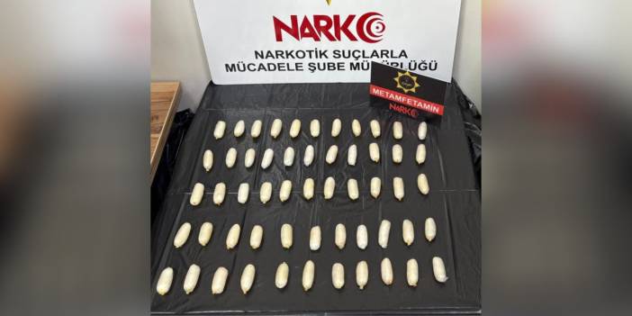 Uyuşturucuyu bağırsaklarında taşımış: 55 kapsül çıktı