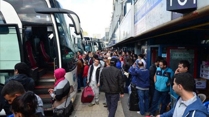 Otobüs firmalarına "ek sefer" izni çıktı…