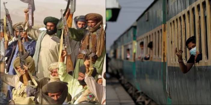Pakistan'da trene terör saldırısı: Yüzlerce rehine var
