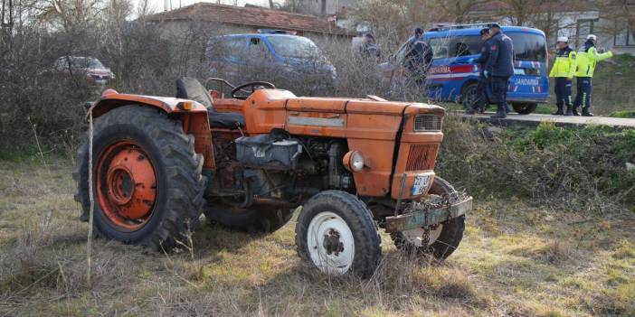 Traktörün altında kalan 75 yaşındaki çiftçi hayatını kaybetti