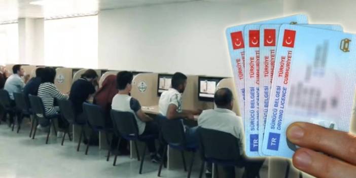 Ehliyet sınavında başvurduğu yöntem görenlerin ağzını açık bıraktı