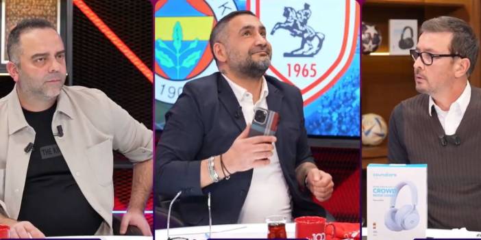 Ümit Karan Fenerbahçe puan kaybedince kendinden geçti: Stüdyoda tuhaf tuhaf hareketler yaptı