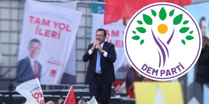 DEM Parti: İmamoğlu’nun diplomasının iptal edilmesi kararı açık bir hak gaspıdır