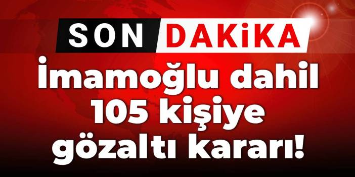 Son Dakika | Ekrem İmamoğlu'nun evine polis ablukası