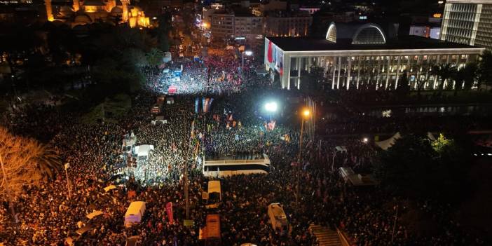 Saraçhane'den on binlerce kişi Vatan Emniyet'e yürüdü