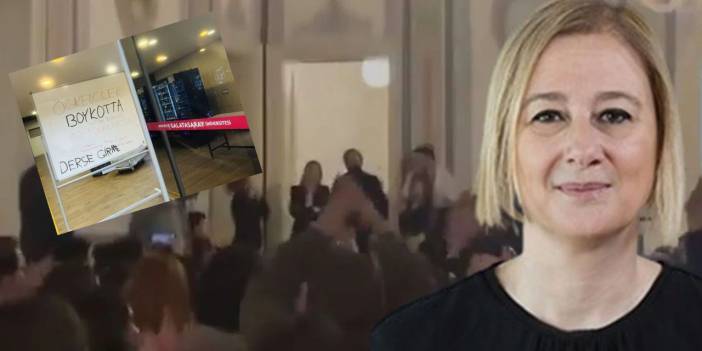 Diploması iptal edilen profesörü yalnız bırakmadılar! Galatasaray Üniversitesi öğrencileri boykota başladı