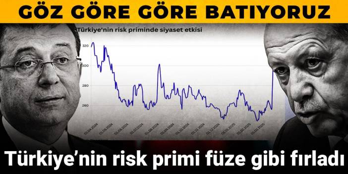 Göz göre göre batıyoruz: Risk primi zirveye çıktı