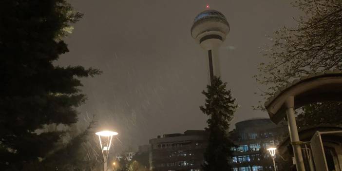 Ankara’ya beyaz sürpriz