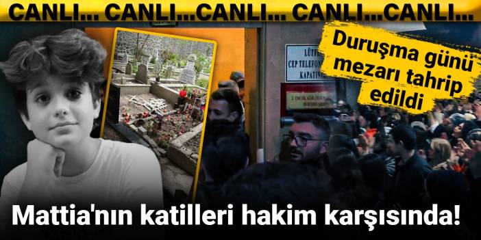 Mattia Ahmet Minguzzi'nin katilleri hakim karşısında! Duruşma günü mezarı tahrip edildi