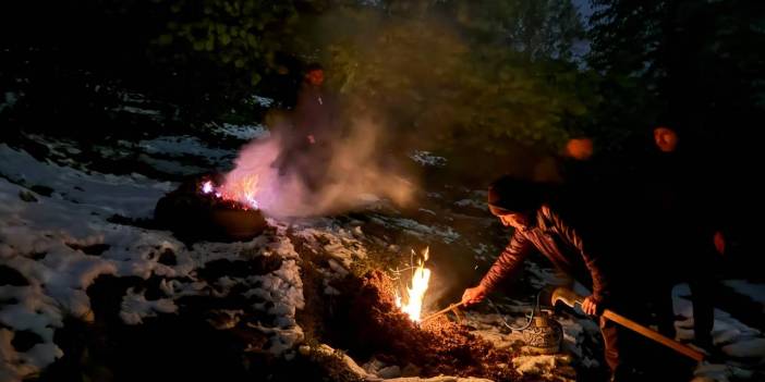 Fındık üreticileri zirai don riskine karşı nöbete başladı
