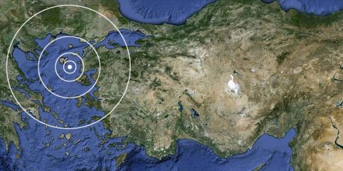 Ege Denizi'nde deprem