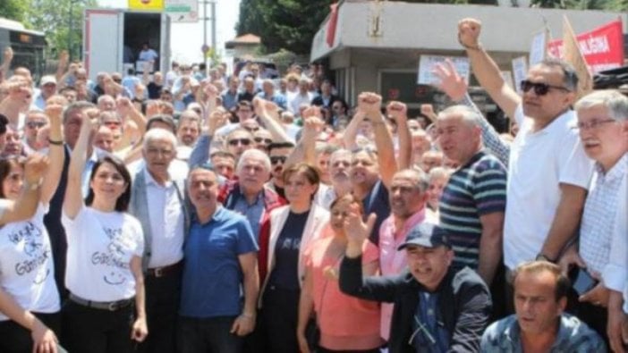 Uzel işçilerine Kaftancıoğlu'ndan destek