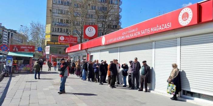 Emekli vatandaş 'ucuz yumurta' kuyruğunda: Milletvekili tepki gösterdi