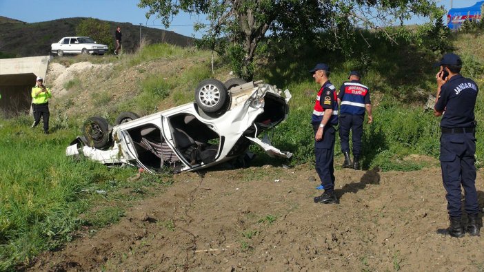 Yozgat'ta trafik kazası: 1 ölü, 2 yaralı