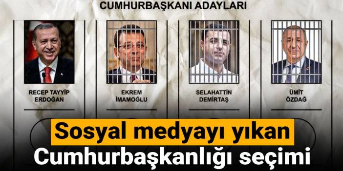 Sosyal medyayı yıkan Cumhurbaşkanlığı seçimi