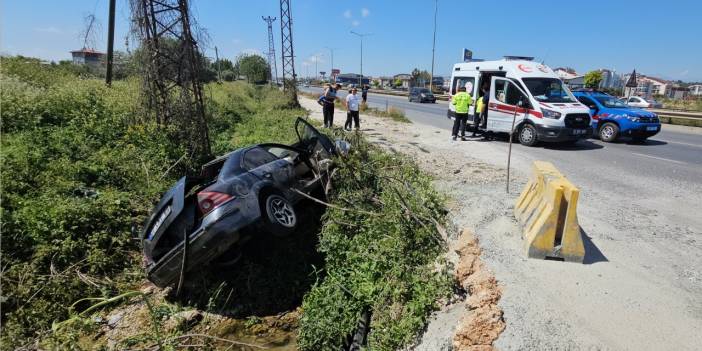 Antalya'daki kazada 2 yaralı
