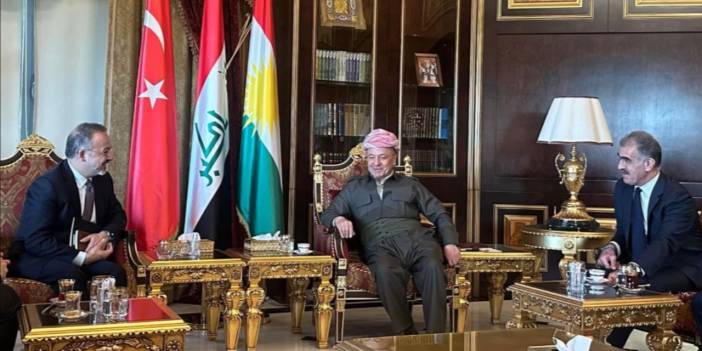 Dışişleri Bakanlığı'ndan Erbil'de Barzani ve Talabani ziyareti