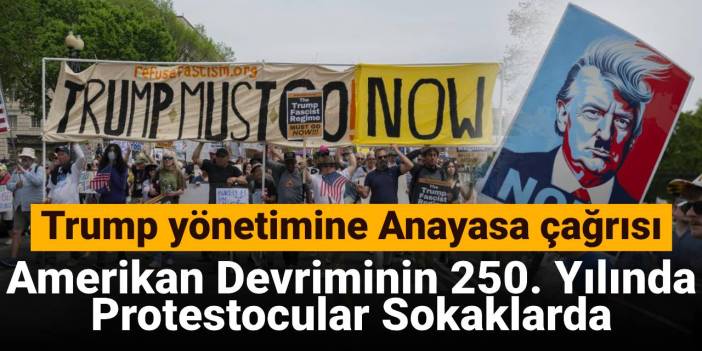 Amerikan Devriminin 250. Yılında Protestocular Sokaklarda: Trump yönetimine Anayasa çağrısı