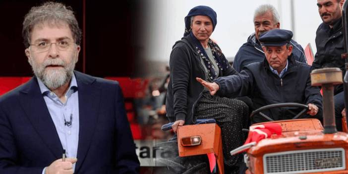 Yozgatlı Ahmet Hakan’dan, Özel'e traktörlü tebrik