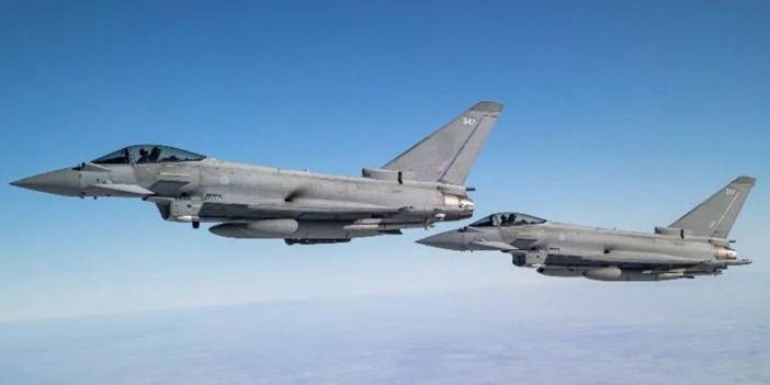 İngiliz Kraliyet Hava Kuvvetleri, Rus jetlerini engelledi