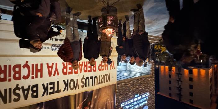 Rize'de 'İmamoğlu için adalet nöbeti' devam ediyor