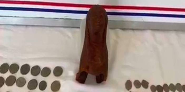 Şüphe üzerine durdurulan araçtan tarihi eser çıktı