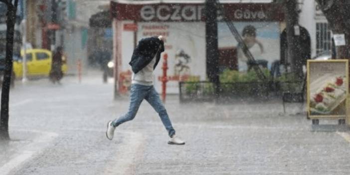 Meteorolojiden gök gürültülü sağanak yağış uyarısı!