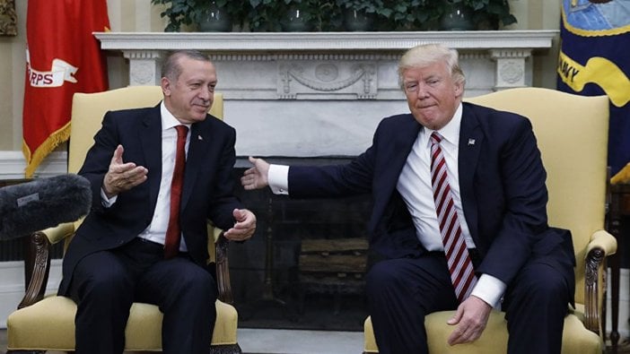 Erdoğan, Trump'la telefonda görüştü