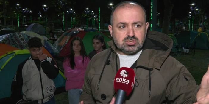 Evleri hasar alan İstanbullular geceyi soğuk havada çadırlarda geçirdi!