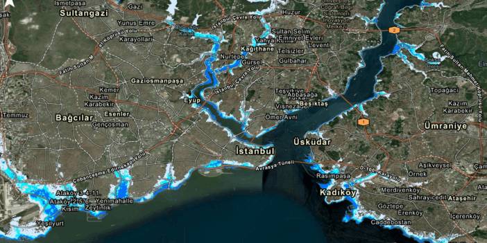 İstanbul'da tsunami olursa sular altına kalacak ilçeler