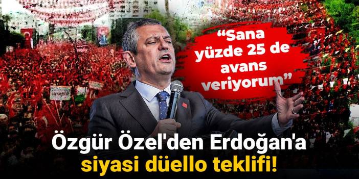 Gözler Özgür Özel'e çevrildi! Mersin mitinginde kritik açıklamalar