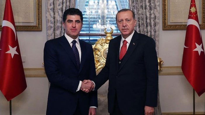 Erdoğan, Barzani ile görüştü