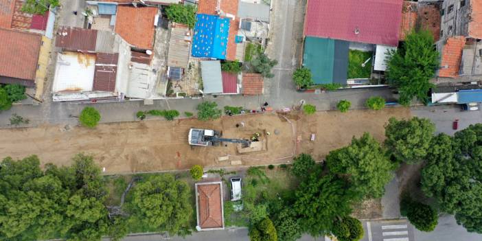 Antik Roma mezarı mahallenin ortasında çıktı