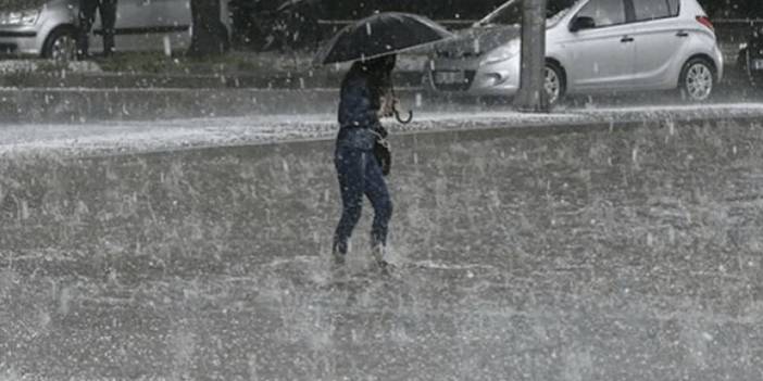 Meteorolojiden gök gürültülü sağanak yağış uyarısı!