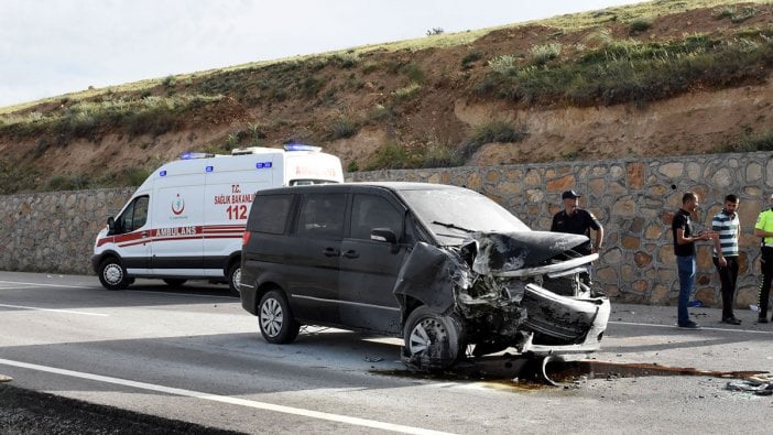 Kırıkkale'de trafik kazası: 6 yaralı