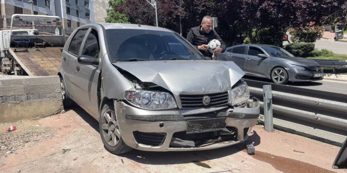 Kırmızı ışıkta bekleyen otomobile çarptı: 2'si çocuk 5 kişi yaralandı