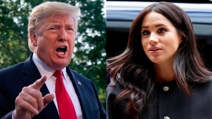 Trump'tan Düşes Markle'a: Bu kadar edepsiz olduğunu bilmiyordum