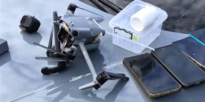 İzmir'de 'dron' ile uyuşturucu sevkiyatı