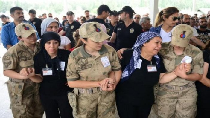 En acı veda! Tunceli şehidi son yolculuğuna uğurlandı