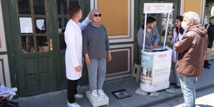 Sağlık Bakanlığı meydanlarda kilo kontrolüne başladı