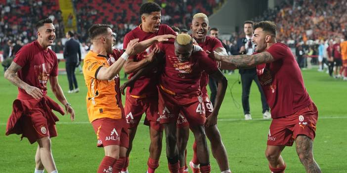Galatasaray şampiyonluk maçında: İlk 11'ler belli oldu
