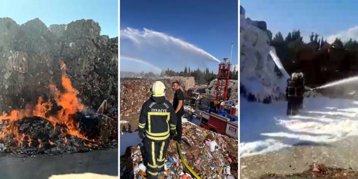 Kağıt fabrikasında korkutan yangın