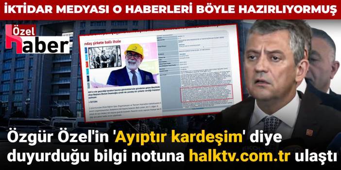İBB operasyonunda yeni skandal: İktidar medyasına tek elden bilgi notu gönderildi